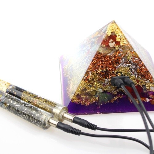 Orpanit orgonit pyramide - orgonit, xl