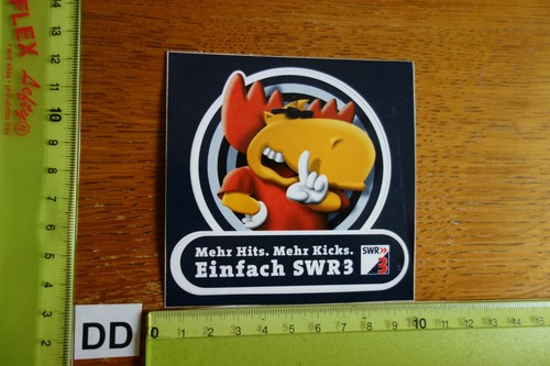 Alter aufkleber radio sat - tv,