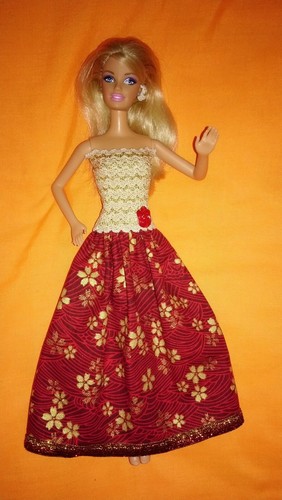 Barbie glitzer puppen kleid - barbie,