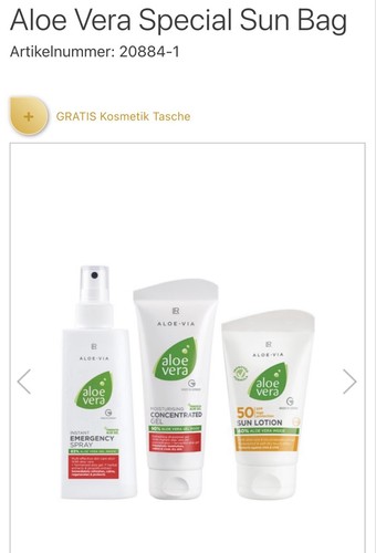 Aloe via special - sun, mit