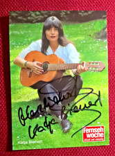 Original-Autogramm von Katja Bienert, Farbbild-Karte, Postkartengröße