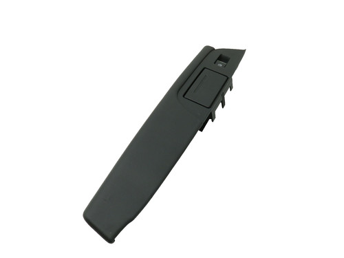 Armlehne leder schwarz hinten - schwarz,