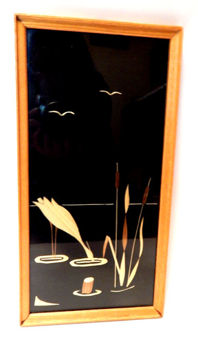 Ddr wandbild strohbild - ddr,