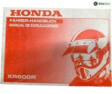Bedienungsanleitung HONDA XR 600 R 1988-1990