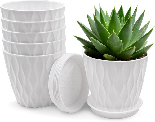 Blumentöpfe set 6er 10cm - set, mit