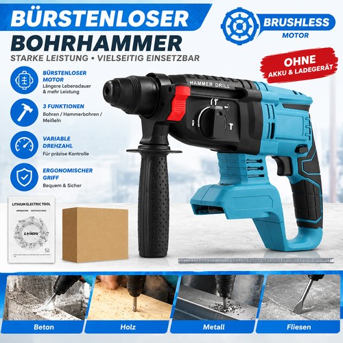 Brushless akku bohrmaschine - akku,