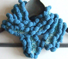 Schal NoppenGarn StrickSchal