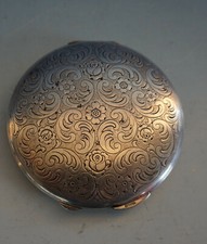 RS0220-117: Jugendstil Spiegel Klappspiegel 835er Silber