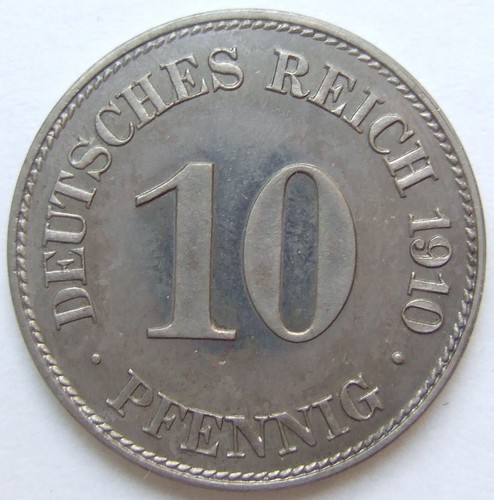Pfennig 1910 sachsen - pfennig,