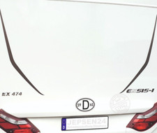 D Schild Aufkleber 17,5x12cm