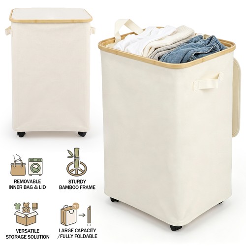 75l wäschekorb faltbar - 75l,