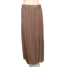 Chiffon Maxi Rock Taupe 💙