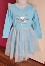 Kinder Mädchen Party Tüllkleid Gr. 116 Tüll Tutu Geburtstags Weihnachten