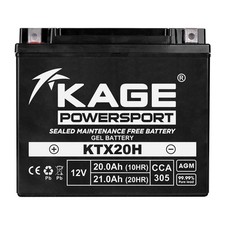 Batterie GEL KAGE YTX20-BS