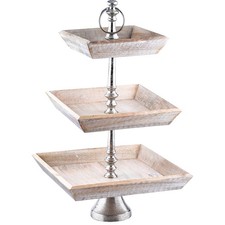 Vintage 3 Etagen Obst Etagere