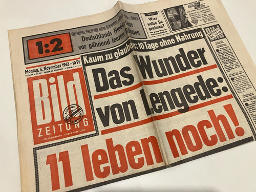 Bildzeitung 1963 - bildzeitung, 04.11.1963
