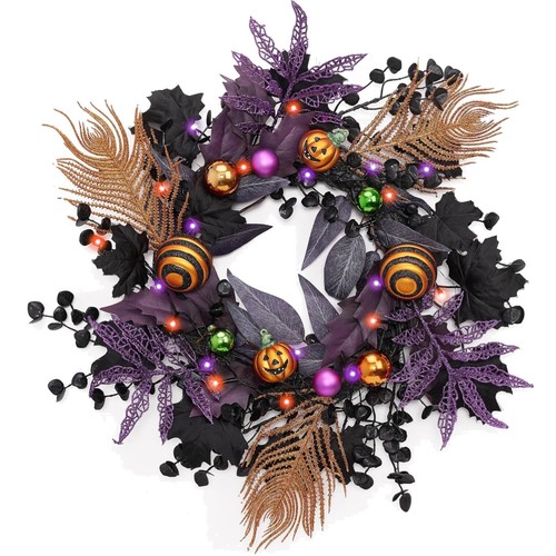 Halloween dekoration kranz - halloween,