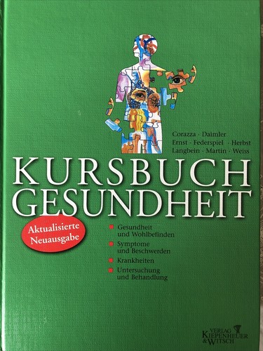 Kursbuch gesundheit 2001 - gesundheit,