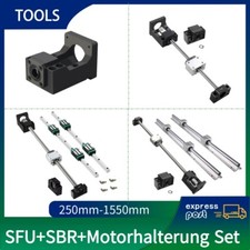SFU160/1204 Kugelumlaufspindel+HGR20 SBR16/20 Linearführung+Motorhalterung Set