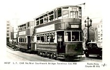 LONDON  UK Strassenbahn Tram