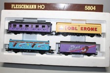 Fleischmann 5804 Wagenset Schoko - Express Spur H0 OVP #M76