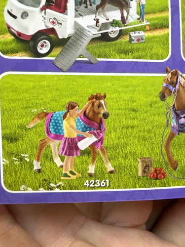 Schleich set pferd mit - schleich,