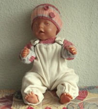 3.tlg Puppenkleidung - Passend