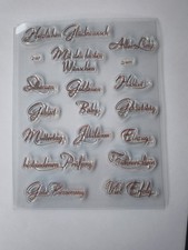 Clearstamps/ Silikonstempel