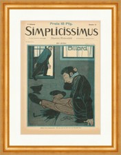 Titelseite der Nummer 12 von 1897 Bruno Paul Ein Stoiker Simplicissimus 0064