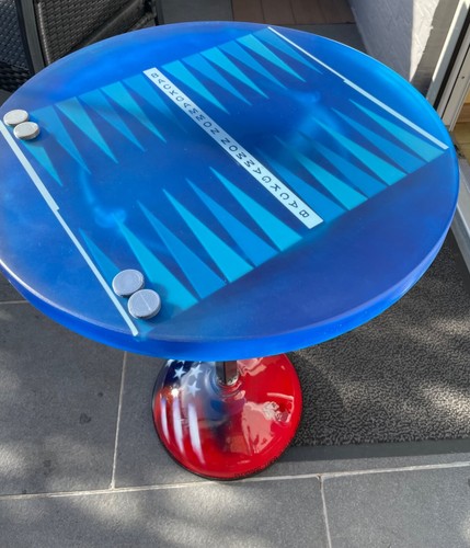 Epoxidharz tisch rund 50cm - tisch,