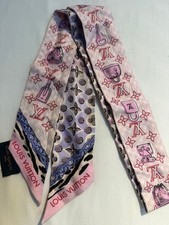 LOUIS VUITTON Bando Silk Pink