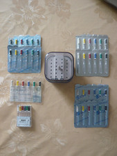 Endobox mit K-Feilen und Bohrern