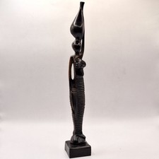 African figure woman wooden