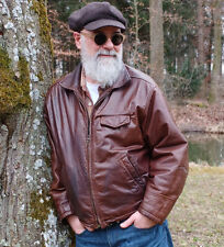 Lederjacke Hein Gericke XL Vintagejacke Motorradjacke 80er Fliegerjacke Classic