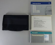 Bordmappe + Betriebsanleitung Mercedes W124 T-Modell (S124) Stand 04/1987