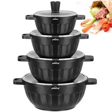 8tlg Aluguss Kochtopfset