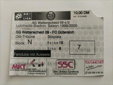 Sammler Ticket 99/00