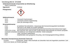Sekundenkleber Bärenkleber ELASTISCH 180 ° Biegbar Atomkleber Cyanacrylat 20 Gr.