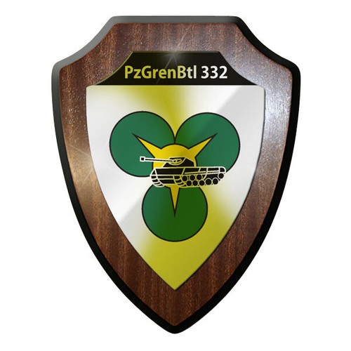 Wappenschild pzgrenbtl 332 - pzgrenbtl,