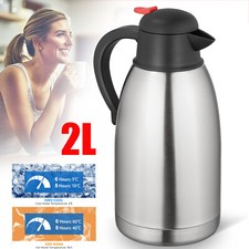 2L Thermosflasche Edelstahl