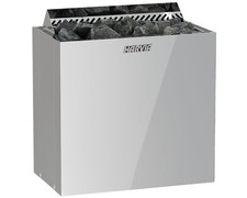 Harvia QUBIC Saunaofen ohne Steuerung Edelstahl 4,5-9kW Leistung Sauna 3-14 m³