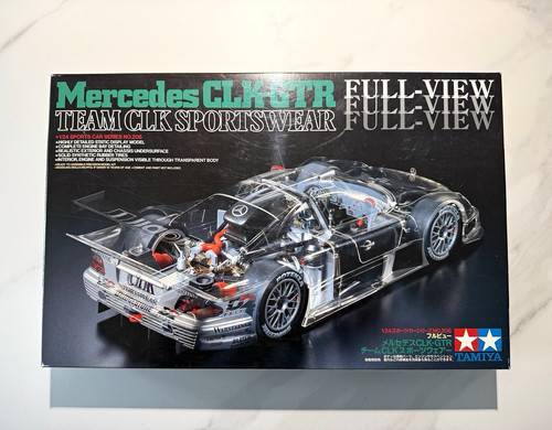 Tamiya mercedes clk gtr - tamiya, 1:24