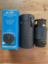 Beroflex 4,5/80-200mm Schiebezoom mit Canon FD Bajonett, Restposten Fotogeschäft