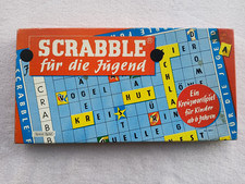 SCRABBLE Junior altes Kreuzwort Spiel 60er J. vintage Vollständig