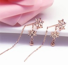 damen ohrringe 585 Roségold