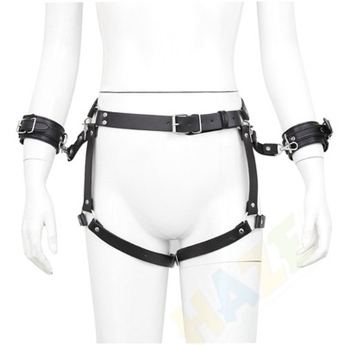 Leder keuschheitsgürtel - pu-leder,