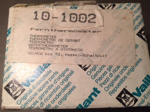 Vaillant fernthermometer - vaillant,