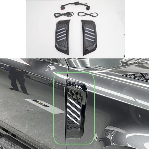 2pcs led side vent - 2pcs, fits