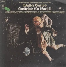 Walter Carlos Switched-On Bach II CBS Vinyl LP