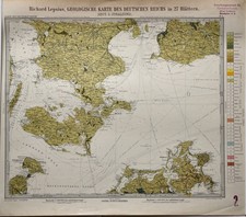 Lepsius geologische karte des - geologische,